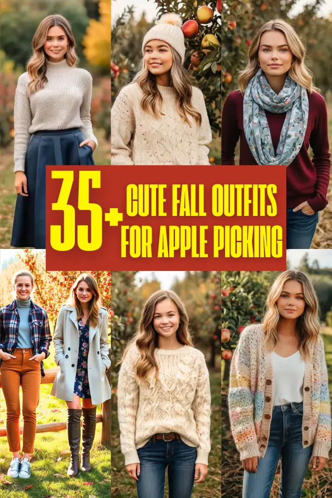 35+ Cute Fall Outfits for Apple Picking