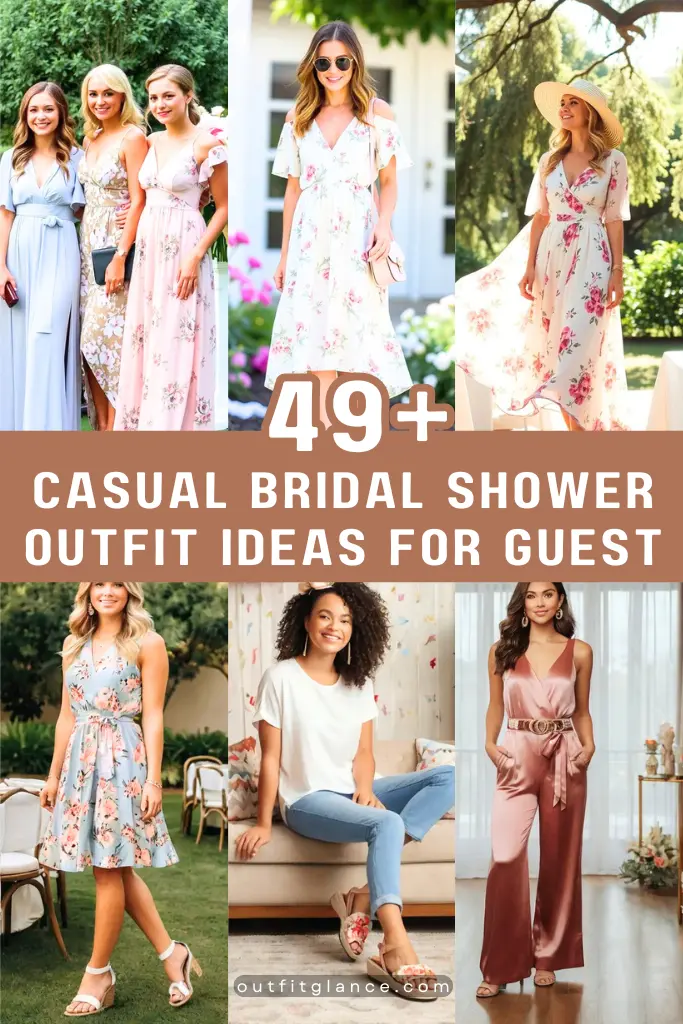 49+ Casual Bridal Shower Outfit Ideas for Guest