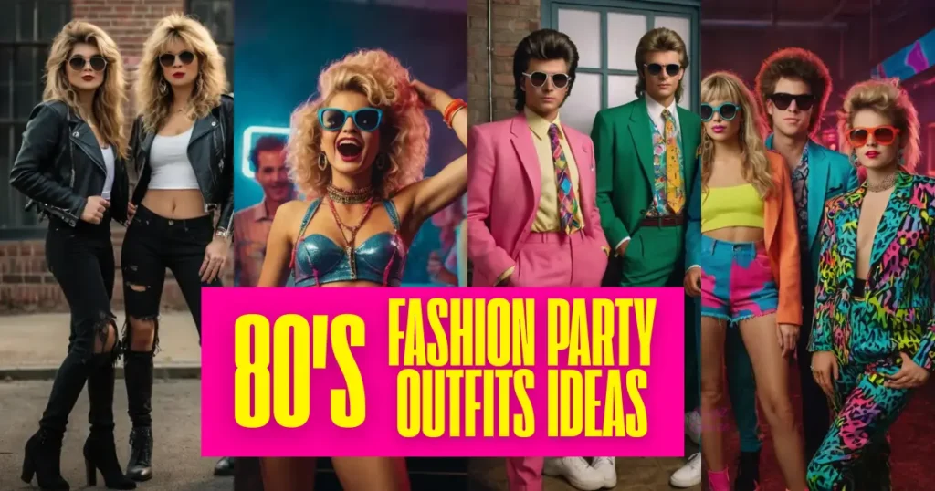 80s Fashion Party Outfits Ideas