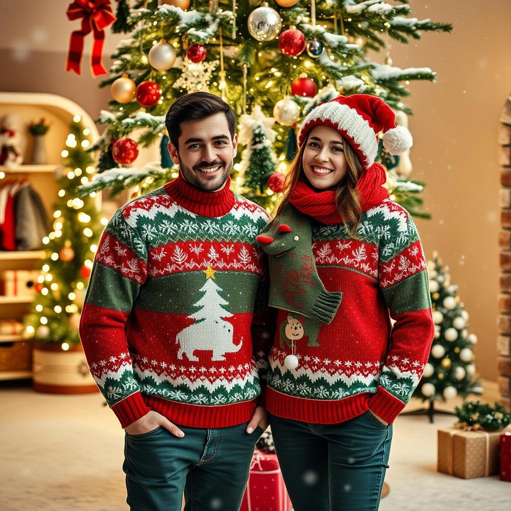 Christmas Outfits for Couples To Look Lovely