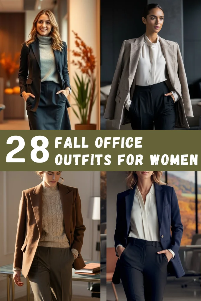 Fall Office Outfits for Women