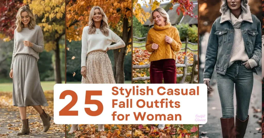 Stylish Casual Fall Outfits for Woman