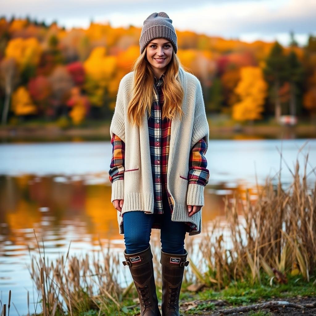 autumn fishing attire for ladies