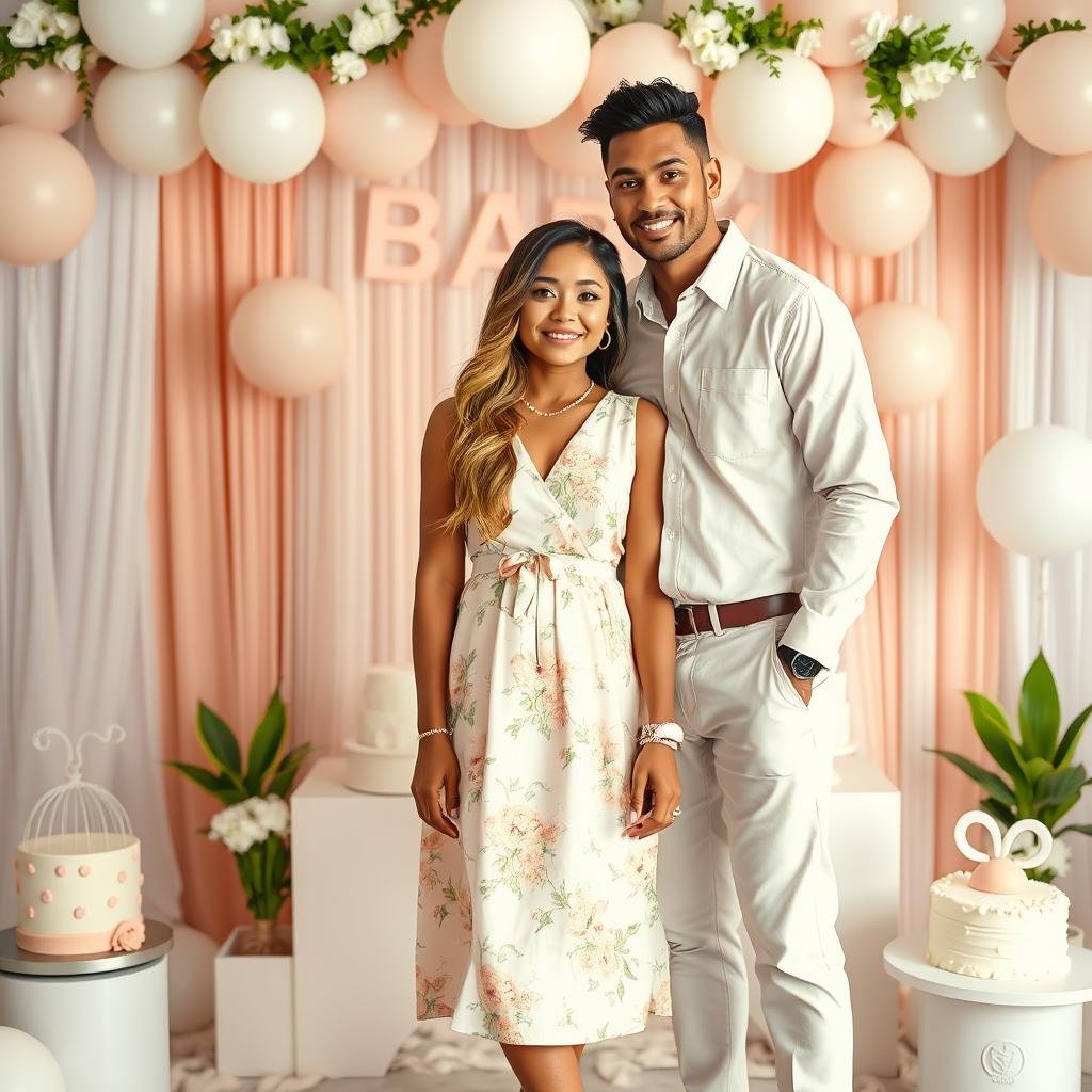 baby shower outfits for couples