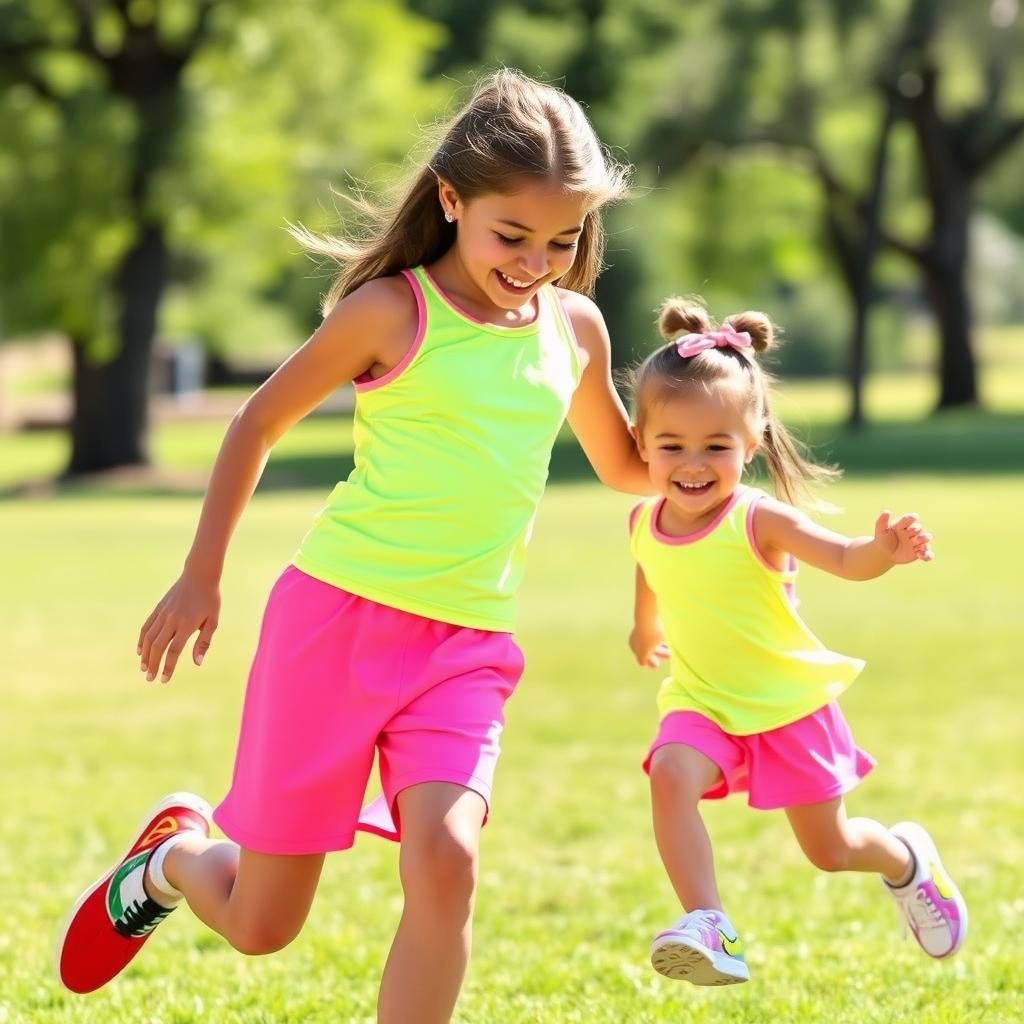 big sister little sister sports ideas