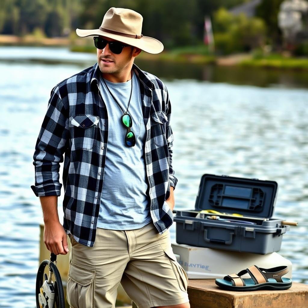 casual fishing outfit casual fishing outfit