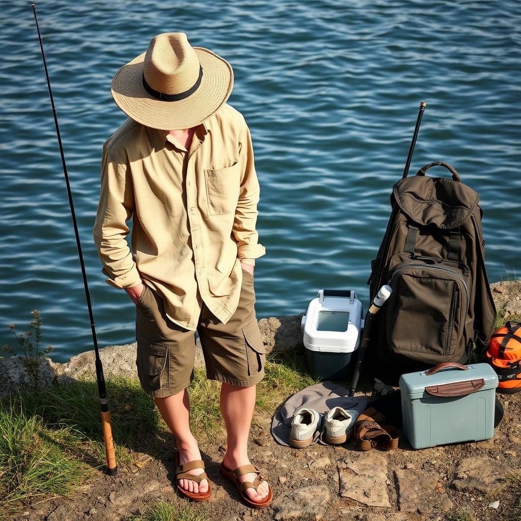 casual fishing outfit casual fishing outfit