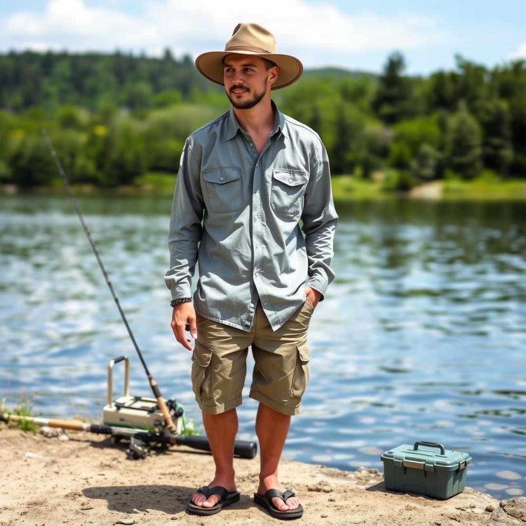 casual fishing outfit casual fishing outfit