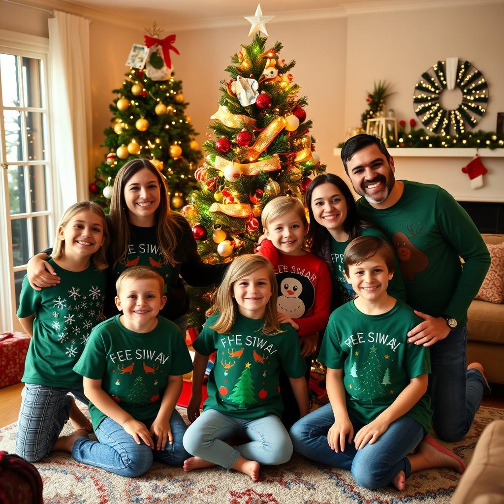 christmas t-shirt ideas for family