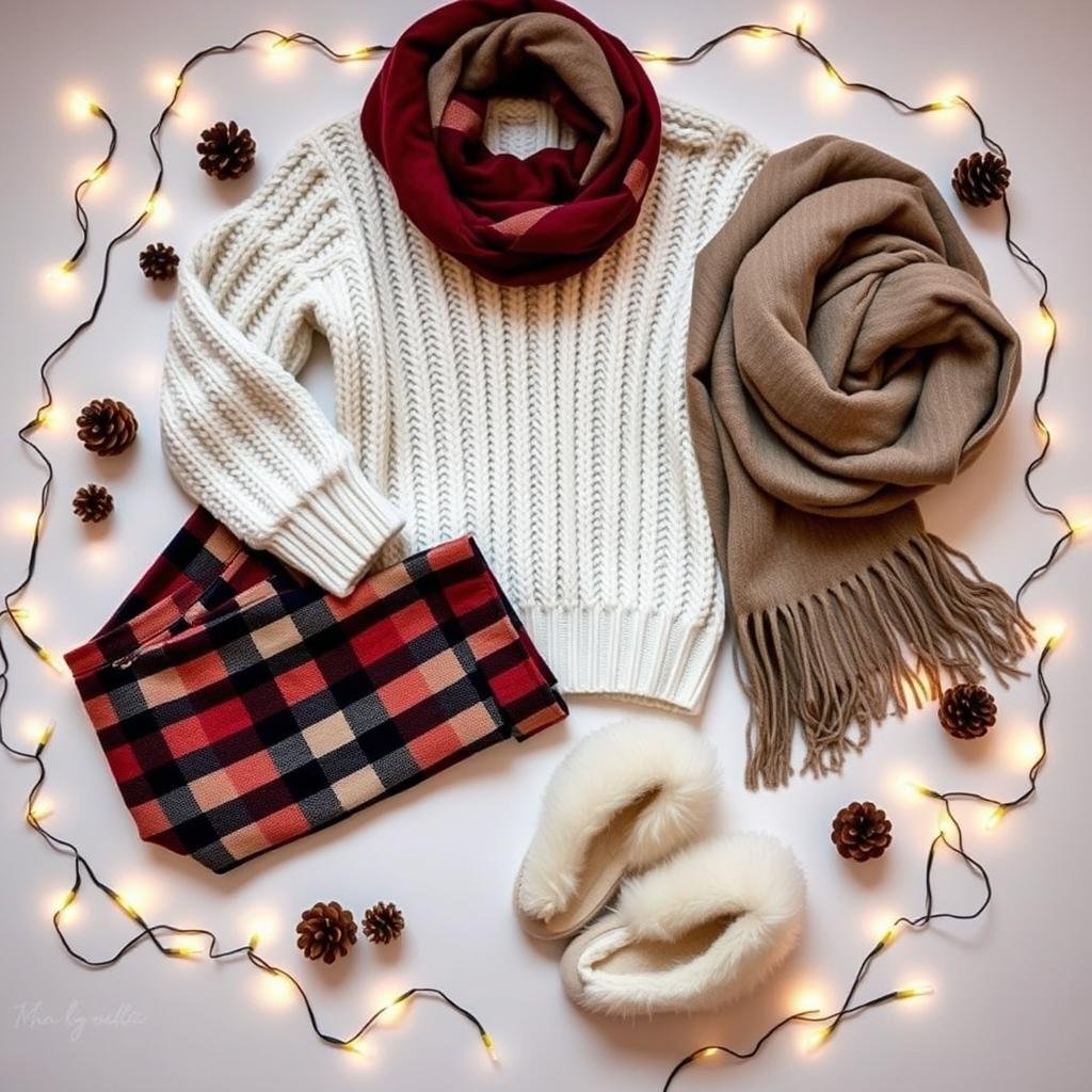 cozy and chic christmas outfits