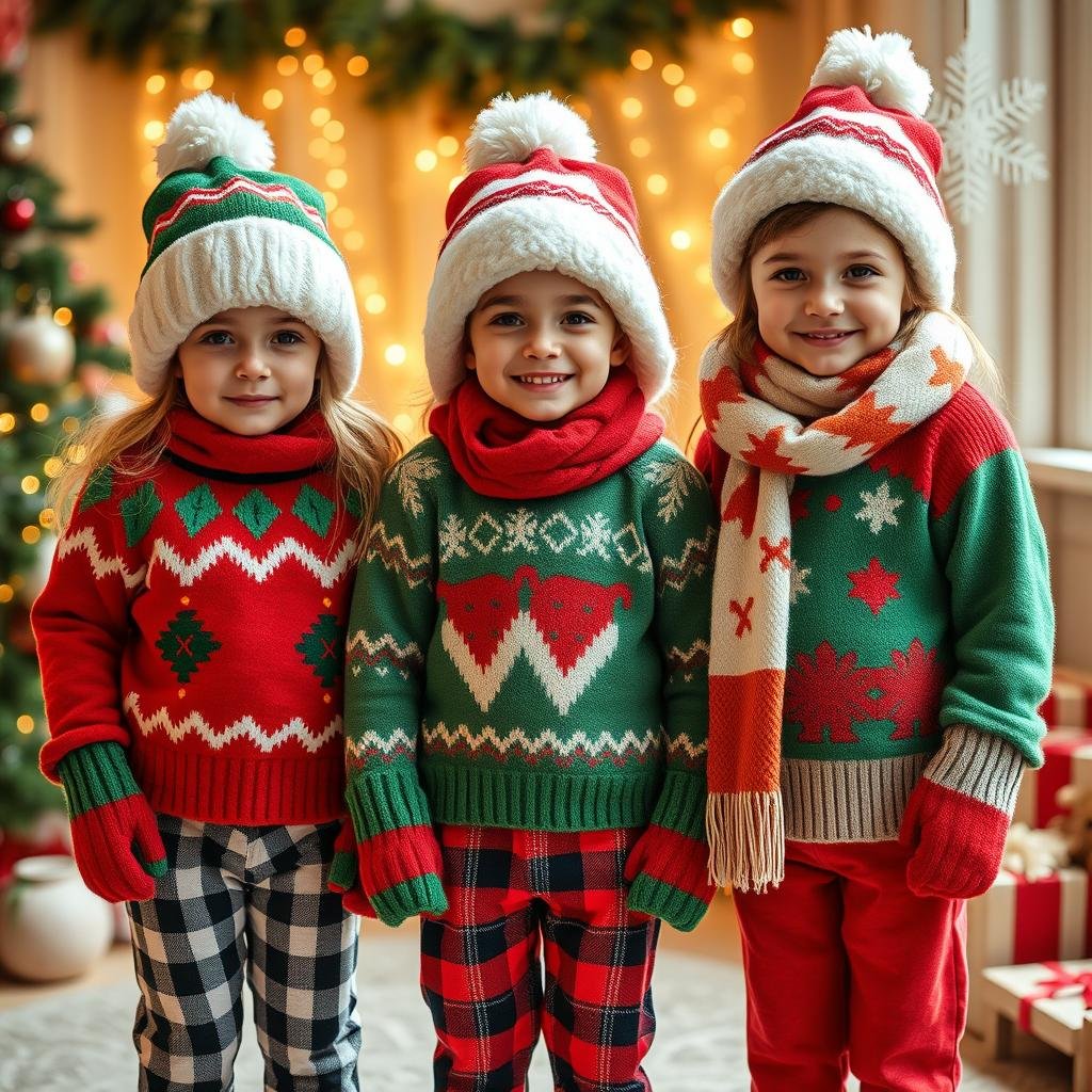 cozy christmas ensembles for 9-10 year olds