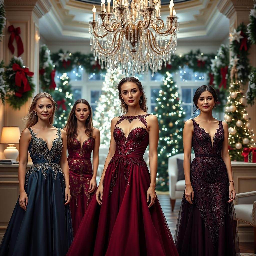 elegant holiday looks