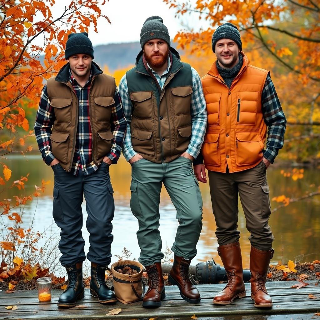 fall fishing outfits for men