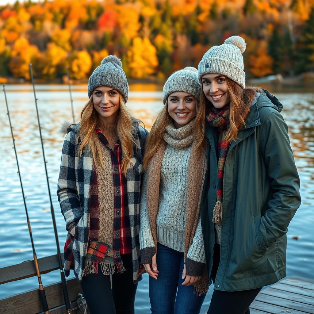 fall fishing outfits for women