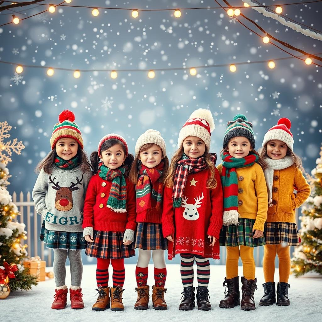 festive children's apparel