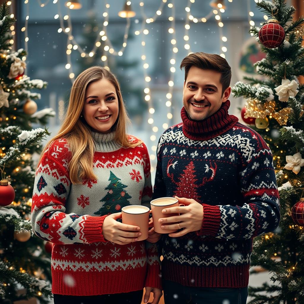 festive couples fashion