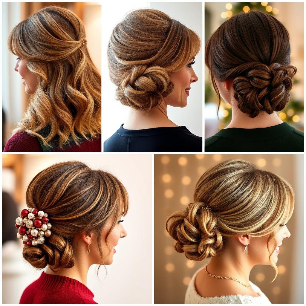 holiday hairstyles for mature women