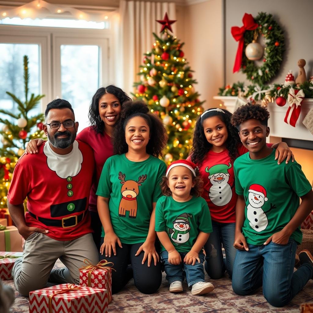 holiday themed character t-shirts