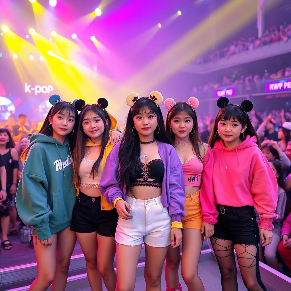 k-pop fangirl concert outfits