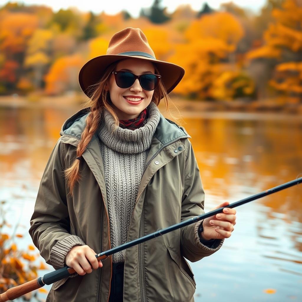 ladies' fall fishing styles