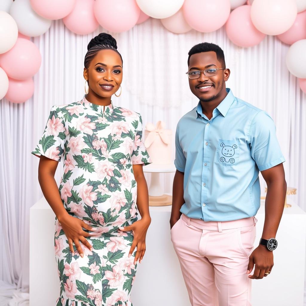 mommy and daddy baby shower outfits