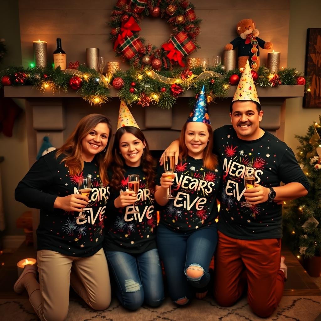 new years eve family shirt ideas