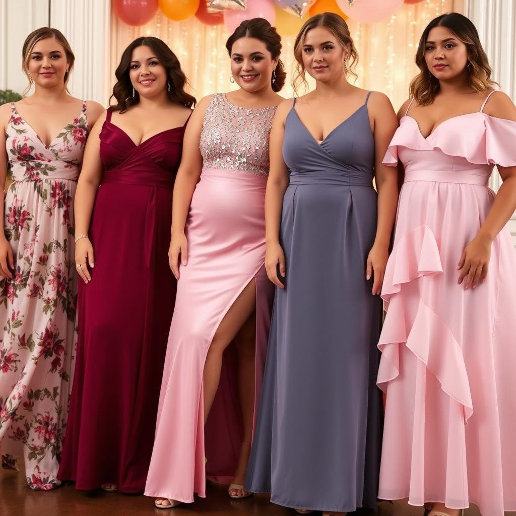 plus size party dresses