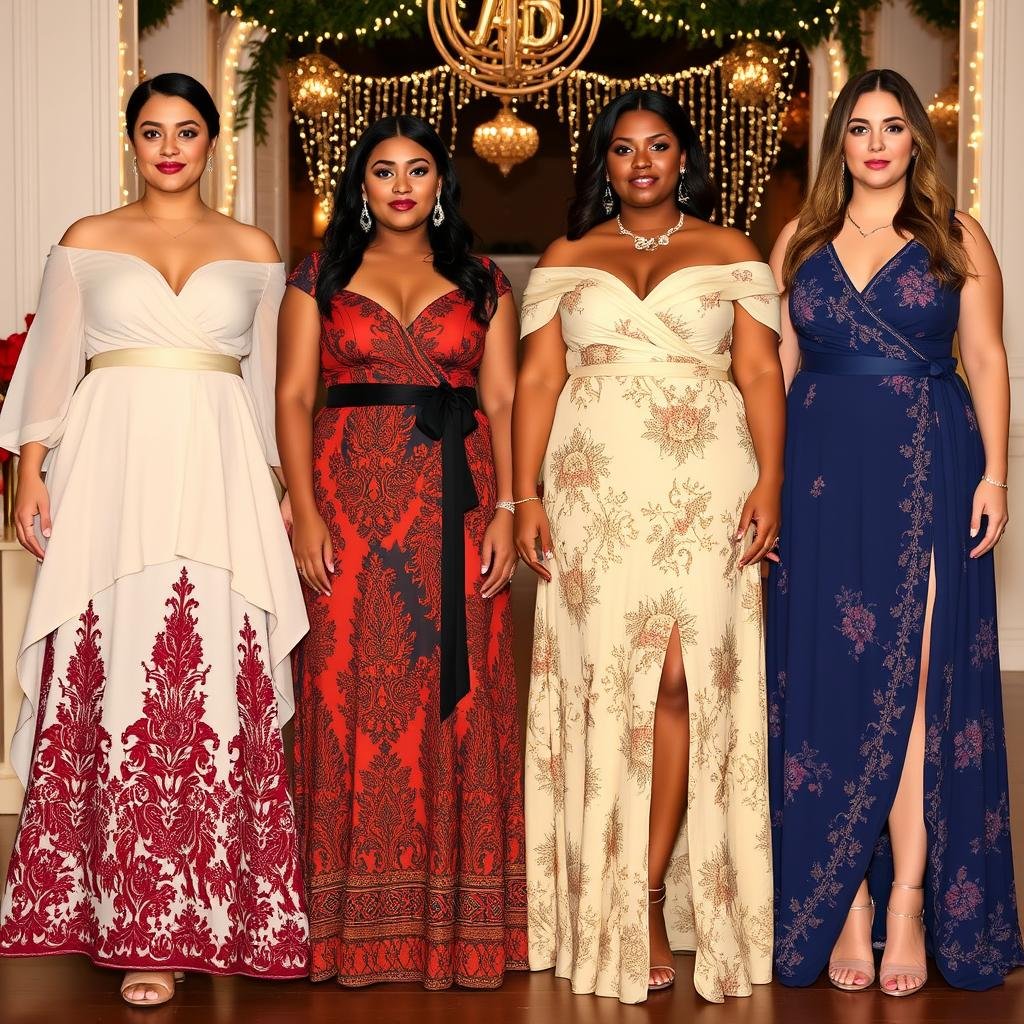 plus size party dresses