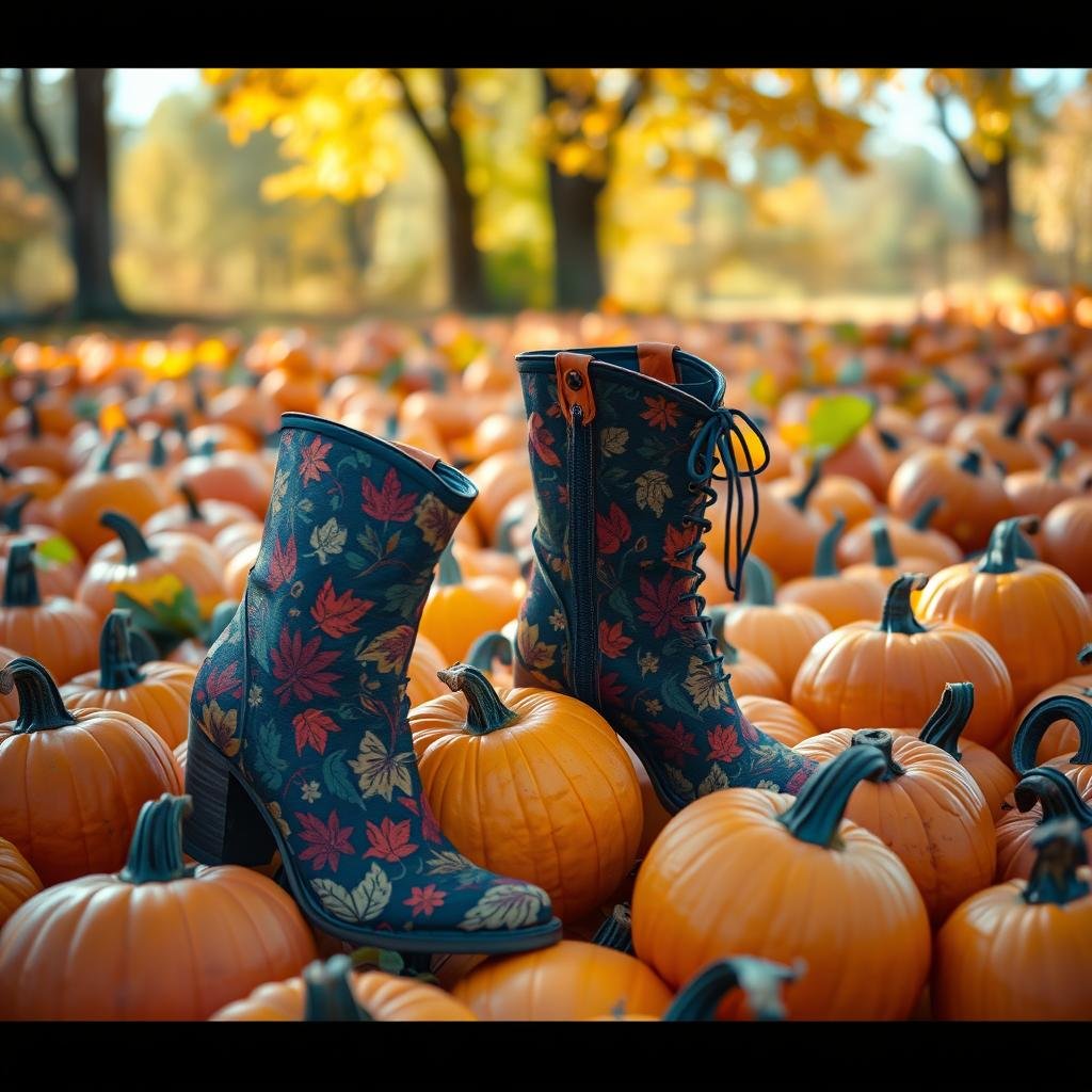 pumpkin patch boots