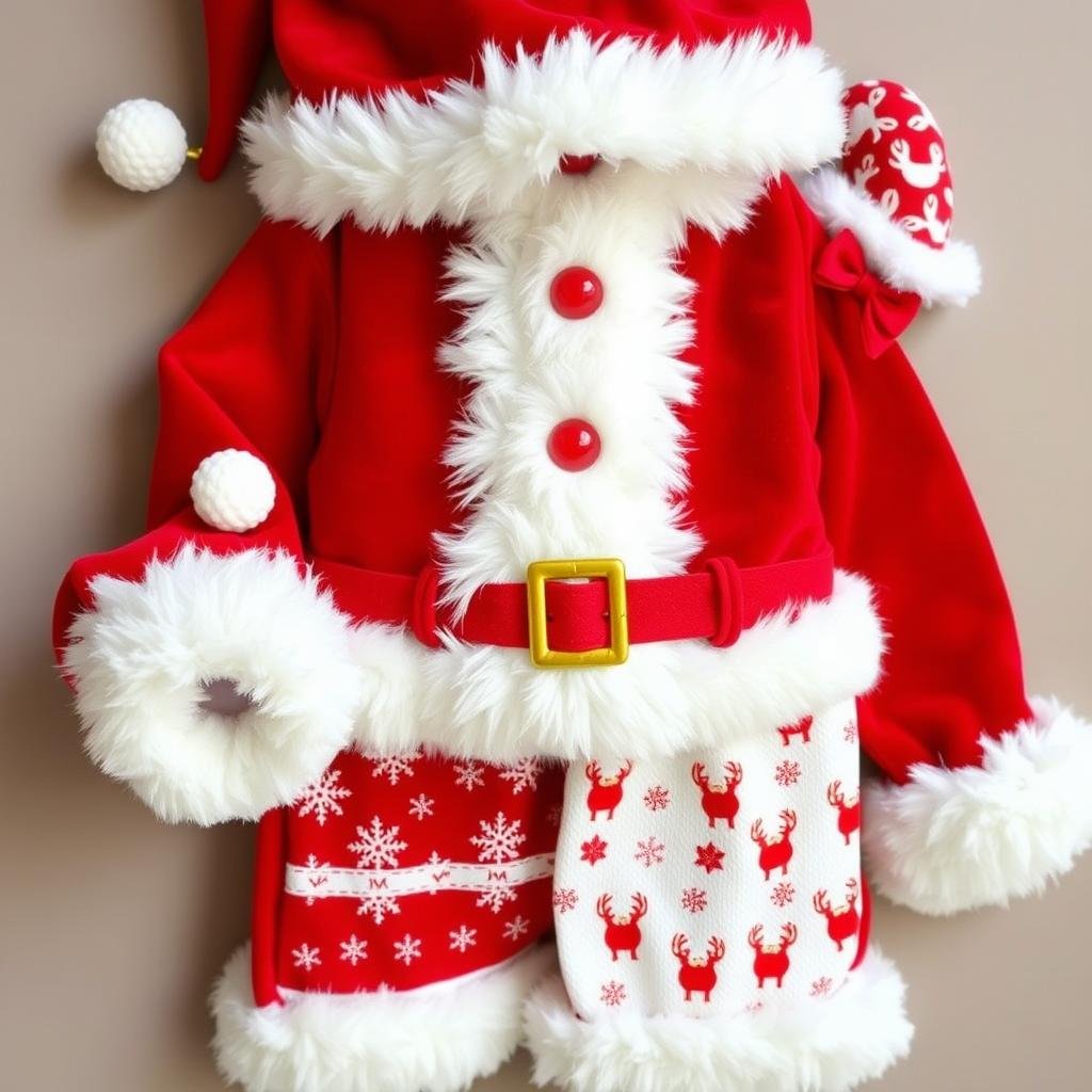 santa-inspired kids' clothing