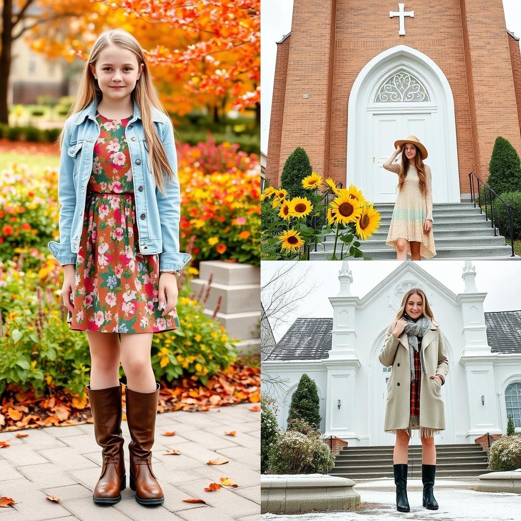 seasonal church outfits for teens