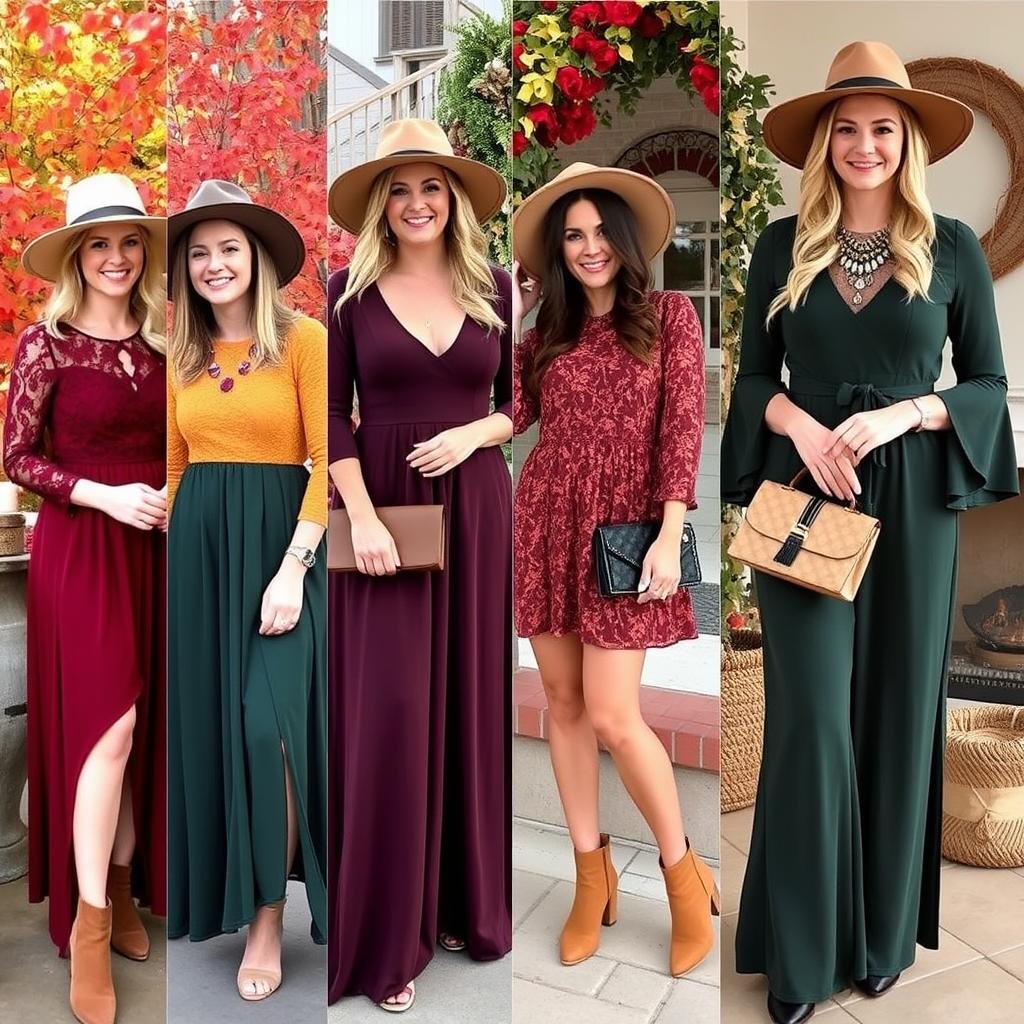 stylish fall bridal shower guest outfits