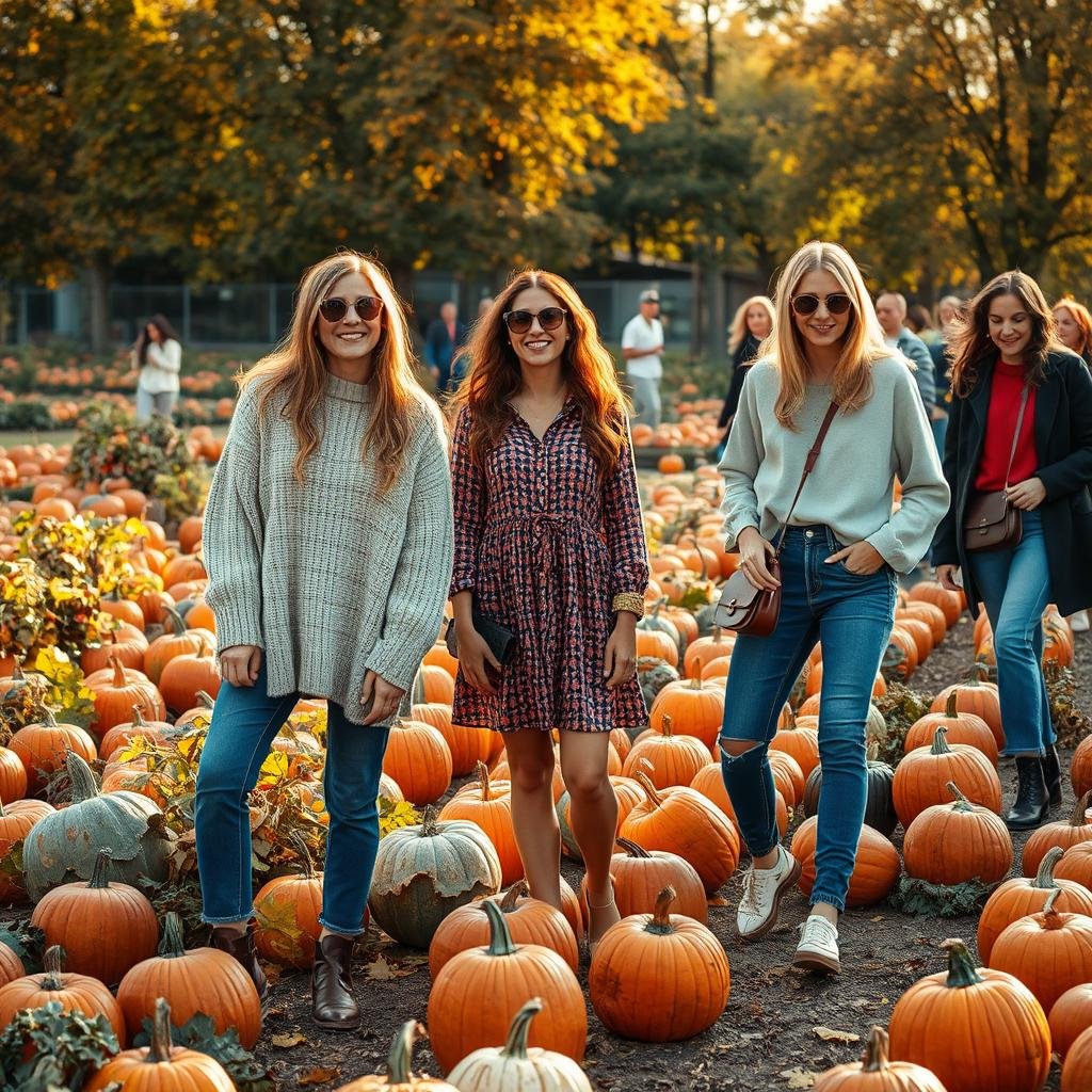 sustainable pumpkin patch outfits