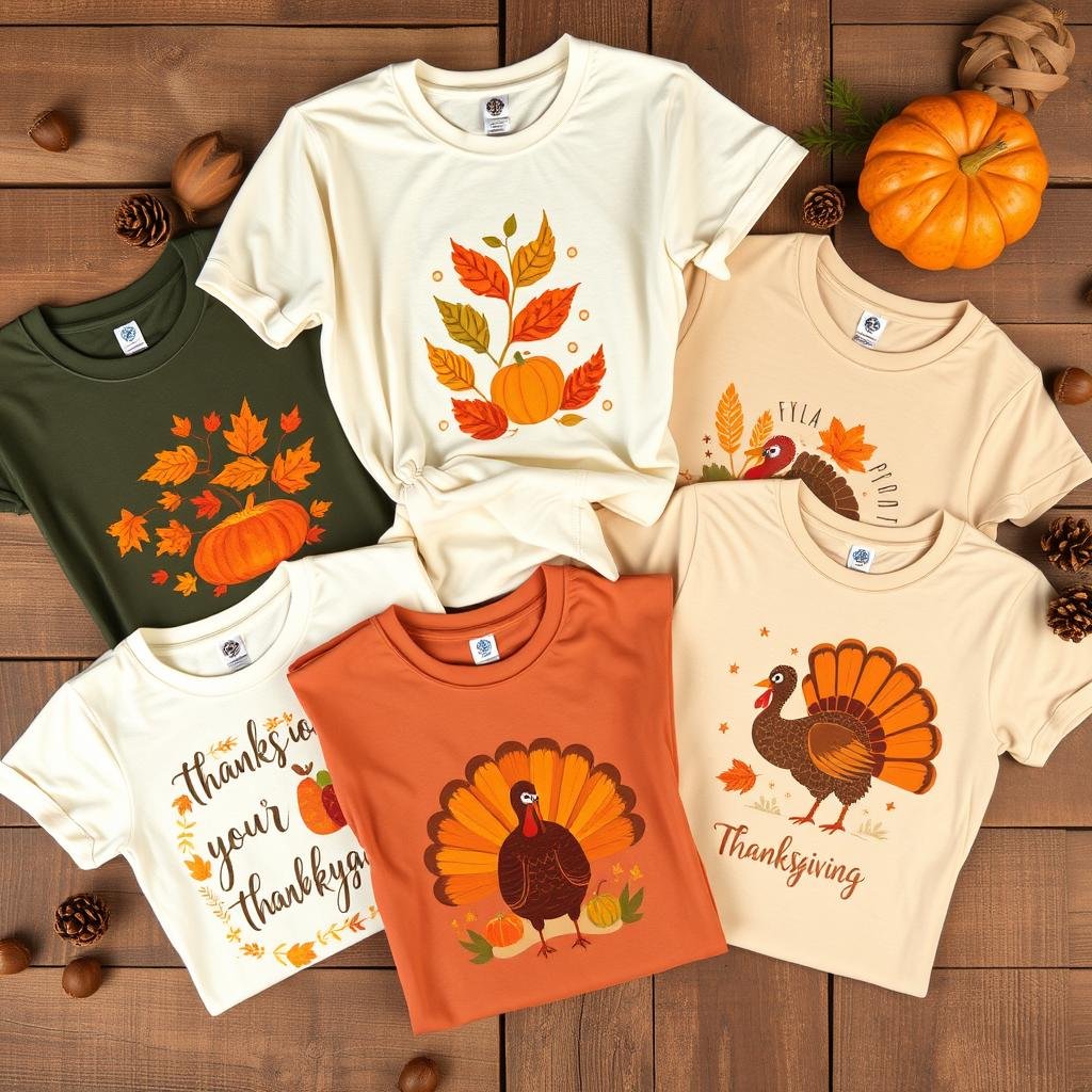 sustainable thanksgiving tees