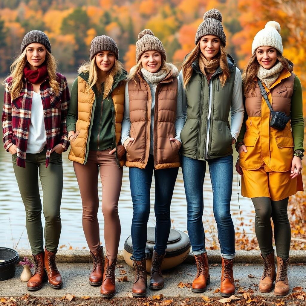 women's fall fishing clothing