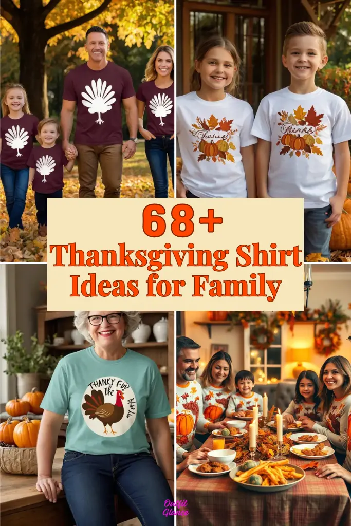 68+ Thanksgiving Shirt Ideas for Family Festive Styles