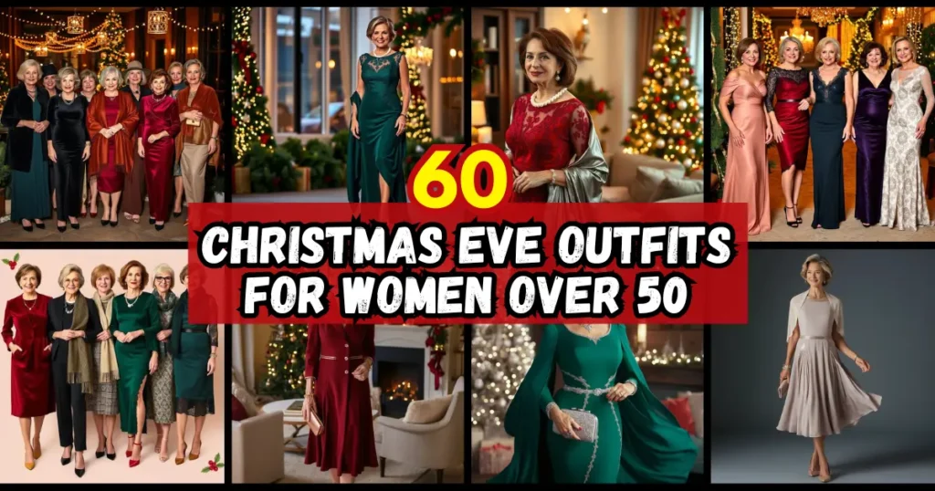 Christmas Eve Outfits for Women Over 50