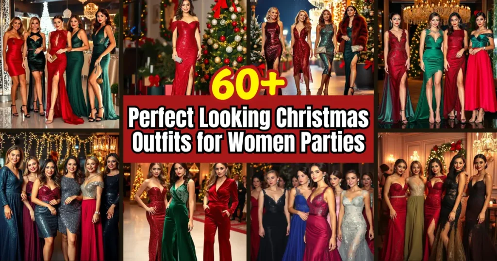 Perfect Looking Christmas Outfits for Women Parties