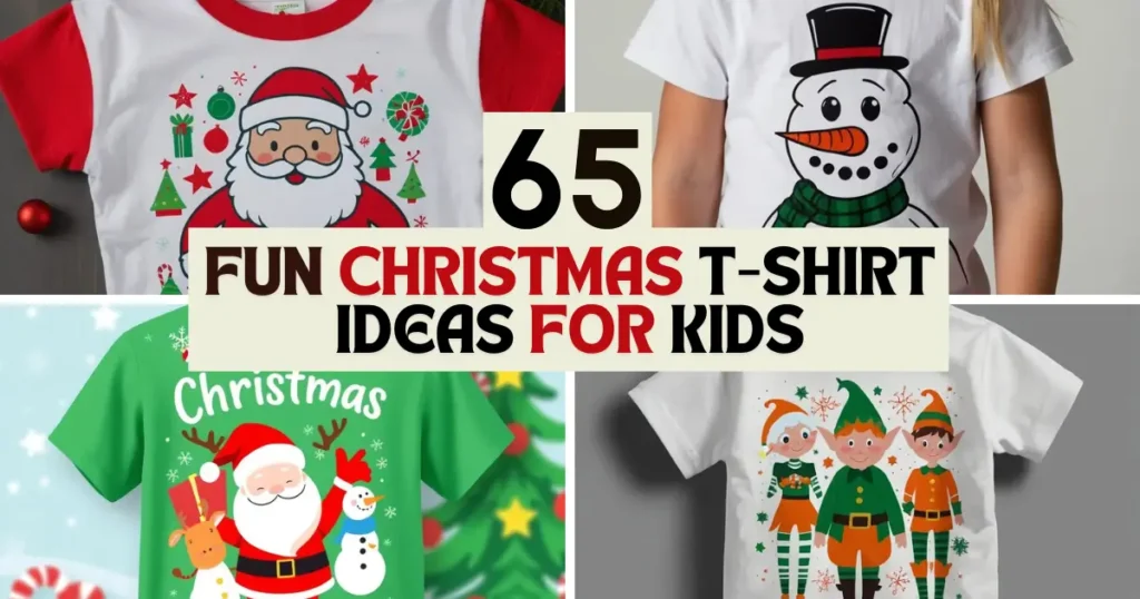 Christmas T-Shirt Ideas for Kids