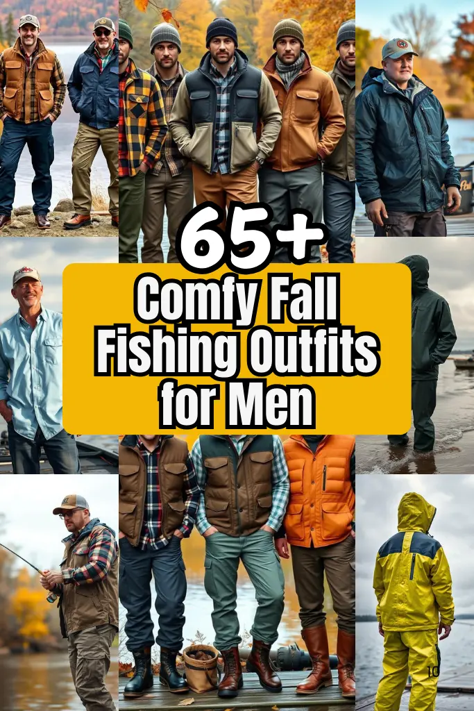 Comfy Fall Fishing Outfits for Men Stay Warm & Stylish