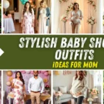 Stylish Baby Shower Outfits Ideas for Mom