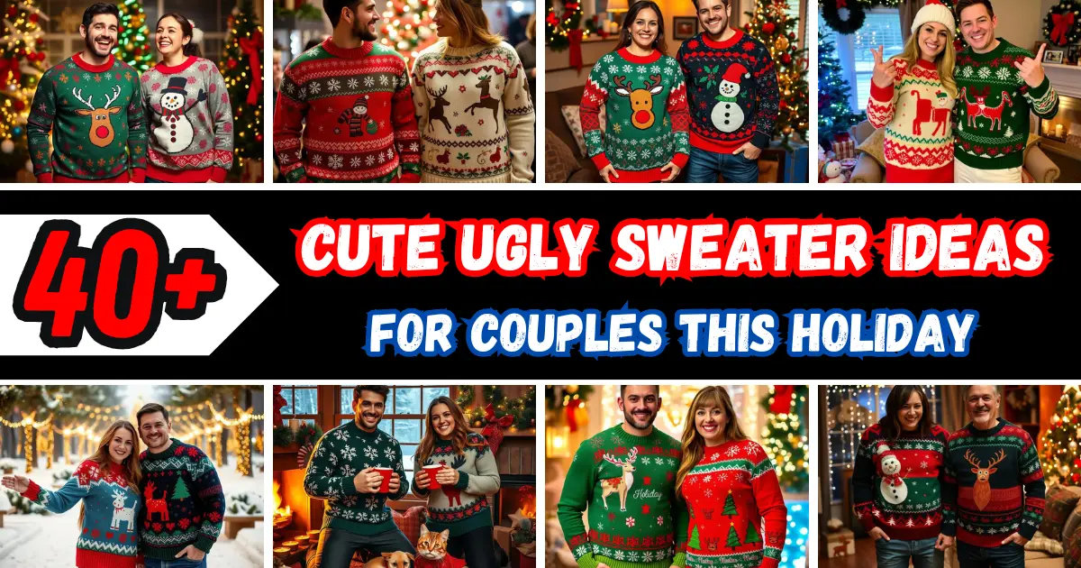 Ugly Sweater Ideas for Couples