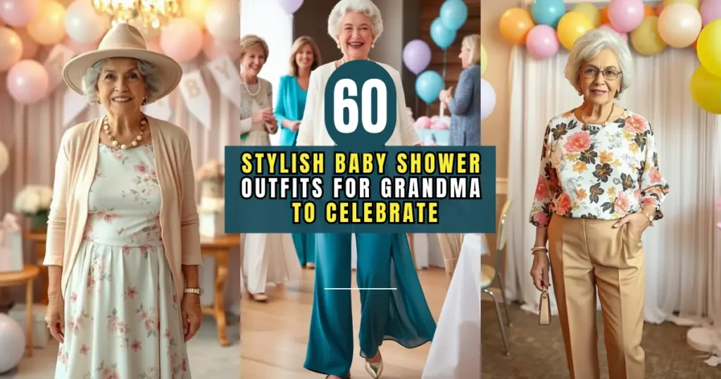 Baby Shower Outfits for Grandma