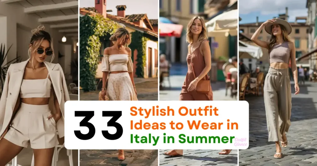 Stylish Outfit Ideas to Wear in Italy in Summer