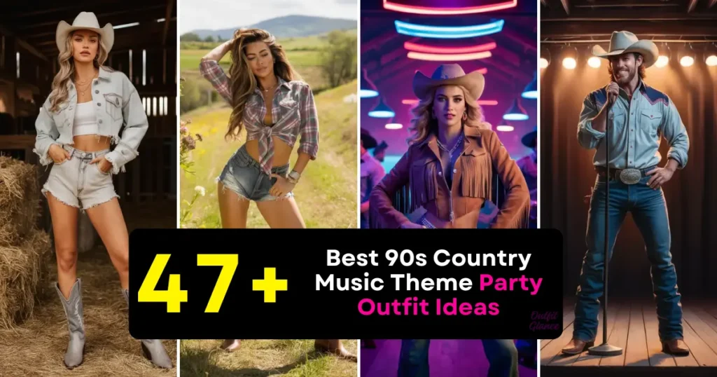 Best 90s Country Music Theme Party Outfit Ideas