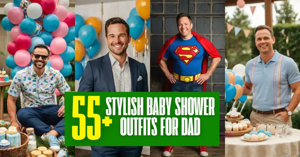 Stylish Baby Shower Outfits for Dad