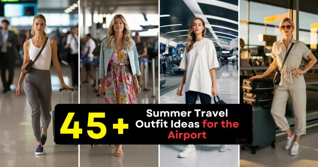 Summer Travel Outfit Ideas for the Airport