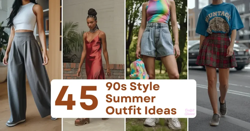 90s Style Summer Outfit Ideas