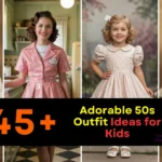 Adorable 50s Outfit Ideas for Kids (1)