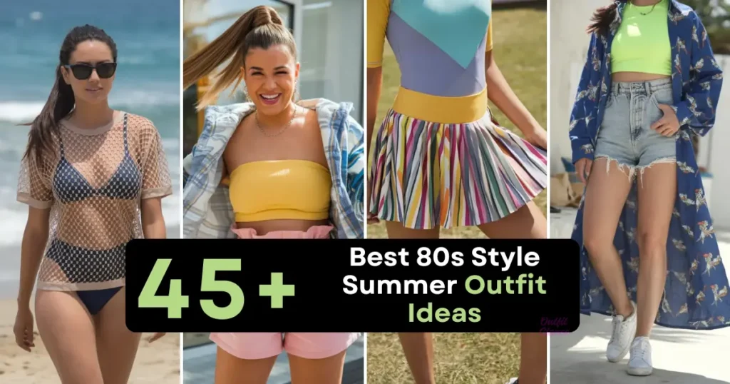 Best 80s Style Summer Outfit Ideas